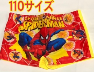 キッズ 男の子 水着 スイムパンツ スパイダーマン L 110サイズ相当 新品