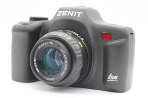 【返品保証】 ゼニット Zenit km MC Zenitar-K2 50mm F2 M46x0.75 ボディレンズセット C8541