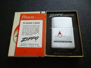 1977 ZIPPO プロモーション用に作られたサンプル・デザイン・モデル・広告・宣伝用・入手困難なジッポー　未使用