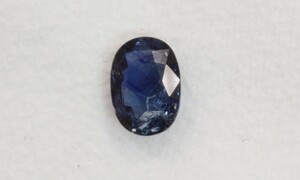 ★中古品サファイヤ★オーバルカット　0.45ct★ルース裸石★管理番号390