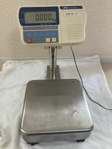 【中古品】♪♪1☆デジタル台はかり デジコン台はかりAND HV-15KGL 15kg 6kg 3kg AUSTRALIA 製