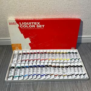 リキテックス　LIQUITEX COLOR SET レギュラータイプ伝統色36色　20ml×36 画材 絵具 