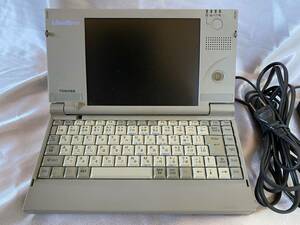 レア物 東芝 レトロPC Toshiba Libretto 50CTA改 純正FDD付 & ポートリプリケーター ジャンク扱い HDD無 PCカード2枚おまけ