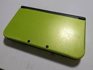 動作品　Nintendo　任天堂　ニンテンドー　NEW 3DSLL　本体　ライム　RED-001　-N8-