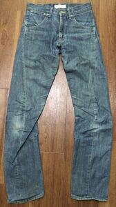 Levi‘s Engineered Jeans リーバイス ジーンズ W28★デニムパンツ 立体縫製 3D