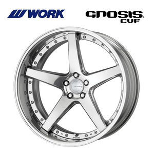 送料無料 ワーク GNOSIS CVF FULL REVERSE ディープコンケイブ STANDARD Hdisk 9J-21 －15～－32 5H-114.3 【4本セット 新品】