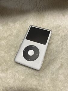 希少Apple iPod classic 第6.5世代 160GBから256GB シルバー 銀×黒　カスタム　改造 MC297J MC293J 