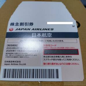JAL 株主優待券　最新123枚セット