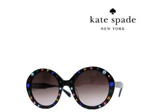 【Kate spade】ケイトスペード　サングラス　ZYA/G/STRASS　SZE　ブラック　アジアンフィツト　国内正規品