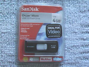 6319-4◆ SanDisk USBメモリー 4GB 