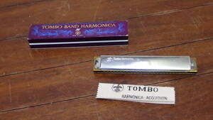 新古品☆ＴＯＭＢＯ　ＢＡＮＤ　ＨＡＲＭＯＮＩＣＡ　２６☆ケース付☆複音ハーモニカ☆３０９Ｓ４－Ｊ１３０３７