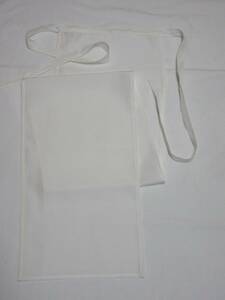☆創作品　正絹　手作り 日本の伝統的下着　白褌（ふんどし）　垂れ巾２５
