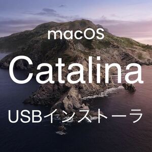 mac OS Catalina 10.15.7 インストールUSBメモリ 起動ディスク インストーラー