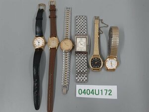 0404U172　時計　腕時計　ジャンク品　おまとめ　SEIKO　CELINE　BALLY　など