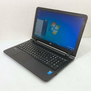 希少OS Windows7 リカバリ内蔵 Office2003付 ★ NEC VersaPro VK17LF-M Core i3-4005U(1.7G/2C) メモリ8GB HDD500GB DVD-RW #1-2589