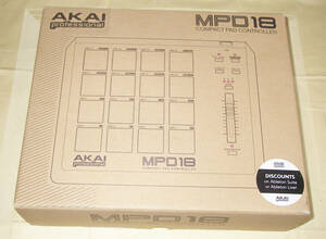 ★AKAI MPD18 USB COMPACT PAD CONTROLLER★OK!!★