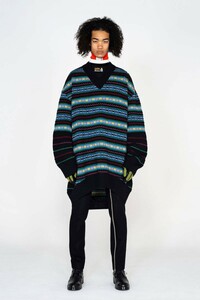 新品 22AW TAKAHIRO MIYASHITA the soloist oversized zip Knit ソロイスト フェアアイル バルーン ニット セーター ナンバーナイン 