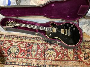 超希少!! Gibson Les Paul Custom MADE USA ギブソン レスポール カスタム serial number/シリアルナンバー 685277　純正ハードケース