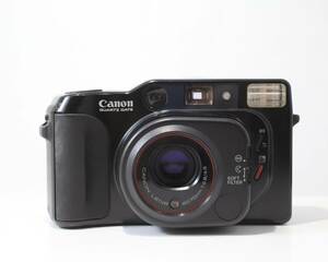 【シャッター/フラッシュOK】キャノン Canon Autoboy TELE QUARTZ DATE コンパクトフィルムカメラ (747)