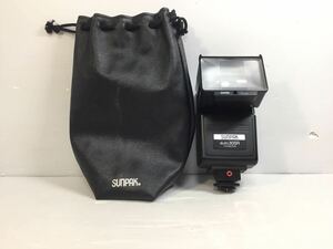 [K-2024]SUNPAK サンパック auto 30SR☆ストロボ カメラアクセサリー フラッシュ★動作未確認 売り切り 1円スタート♪