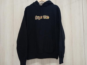 Supreme/シュプリーム/Gonz Logo Hooded Sweatshirt/パーカー/ブラック/Mサイズ/刺繍/ロゴ