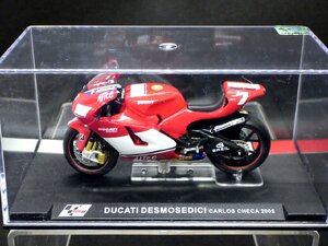 D44 Altaya ixo アルタヤ イクソ 1/24 ドゥカティ DUCATI DESMOSEDICI Carlos Checa 2005 バイク コレクション ミニカー 模型