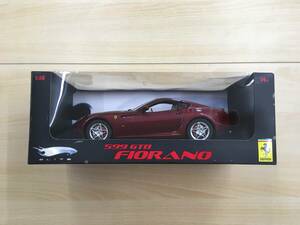 119 T-197/開封品 Hot Wheels ホットウィール 1/18 Ferrari フェラーリ 599 GTB Fiorano