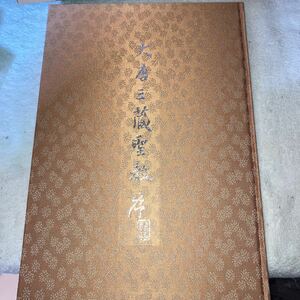 日本書道協会 図録 中国 掛軸 大唐三蔵聖教序 坂口　　雅風書　送料込み