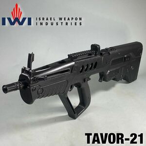 MH240418-2【現状販売】メーカー不明 ITI TAVOR-21 タボール21 電動ガン 本体のみ 動作未確認 トイガン 