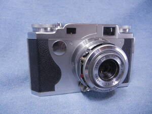 Konicaコニカ ⅡB-m　2B-m　レンジファインダーフィルムカメラ　レンズ：Hexaｒ　1：3.5　f=45mm　シャター作動