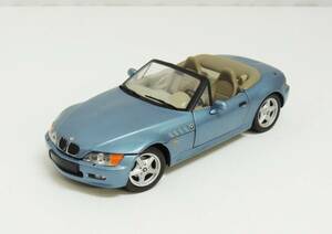 □　UT MODELS　ユーティーモデル　BMW　Z3　1/18スケール　ダイキャストカー　ミニカー　青　ブルー　中古品　保管品　③