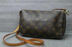 ルイヴィトン M51980 モノグラム ポシェット アクセソワール ポーチ ミニ ショルダーバッグ LOUIS VUITTON