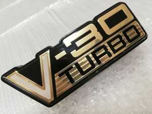 未使用 新品★Y30 セドリック CEDRIC グロリア GLORIA★日産 NISSAN 純正品 グリル エンブレム 旧車 当時物 V30 TURBO ブロアム VIP VG30ET