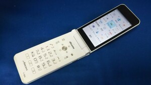 DG4683 docomo SIMフリー ARROWSケータイ F-05G FUJITSU 4Gガラホ 折畳 簡易動作確認＆簡易清掃＆初期化OK 判定○ WebでSIMロック解除済　