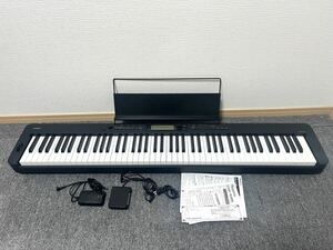 CASIO カシオ 電子ピアノ 88鍵盤 CDP-S300 2022年製 通電確認済み 付属品多数 鍵盤楽器 現状品 訳あり m-032202-15