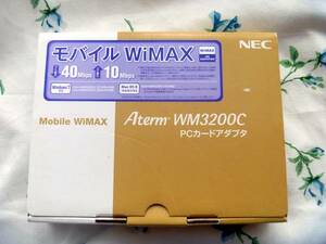 ● NEC モバイルWiMAX PCカードアダプタ 『 WM3200C 』