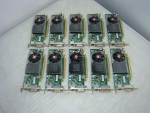 ATI　Radeon GRAPHICS B629 PCI Express ビテオカード 動作品 10枚セット