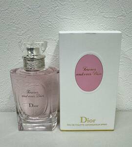 【GY-6636AR】1円~ Dior フォーエヴァーアンドエヴァー 残量9.5割 100ml 3.4FL.0Z ディオール EAU DE TOILETTE オードトワレ CD 香水