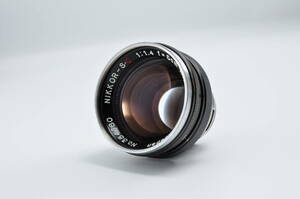 【美品】Nikon ニコン Nippon Kogaku NIKKOR-S・C 5cm 50mm F1.4 Sマウント #0210