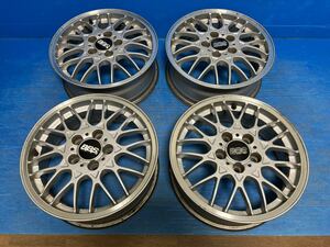 BBS 鍛造 三菱 純正 オプション 16インチ 16x6JJ +46 114.3/5H 中古4本 希少 BBS FORGED メッシュタイプ