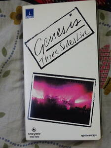 Genesis Three Sides Live ( VHS) 