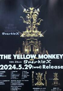 THE YELLOW MONKEY 販促用 チラシ 非売品「10th Album Sparkle X」