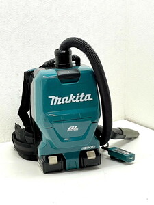 T-21　Makita マキタ VC260D 充電式背負いクリーナ バッテリー付き 集塵機 紙パック 36V 電動工具 