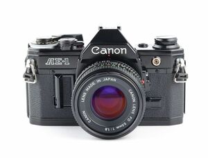 06950cmrk Canon AE-1 + New FD 50mm F1.8 MF一眼レフカメラ FDマウント