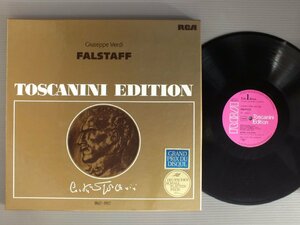 ●独LP TOSCANINI-GIUSEPPE VALDENGO-FRANK GUARRERA etc/VERDI-FALSTAFF●