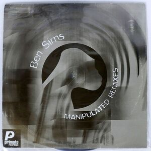 英 BEN SIMS/MANIPULATED REMIXES/PRIMATE RECORDINGS PRMT050 12