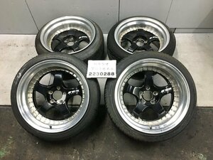 WORK MEISTER S1 マイスター 当時物 極深 リム 3ピース 10J/11J+10 PCD114.3 5穴 72mm VIP スタンス 008924