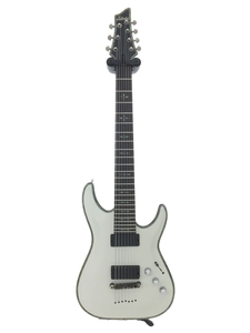 SCHECTER◆Hellraiser C-7/WH/2012/7弦/ストラップピン跡有り/回路パーツ交換