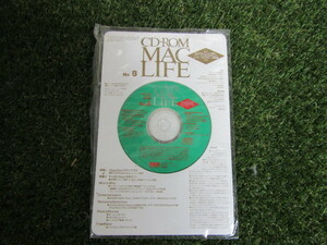 ★MAC LIFE/1995/No8/当時もの/CD-ROM★希少/資料★未開封