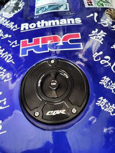 CBR250RR MC22用アルミ タンクキャップ 送料無料！　黒　②　検索用　CBR1000RR NSR250R CBR600RR CB400SF VTR1000 CB1300 CB1000等に！